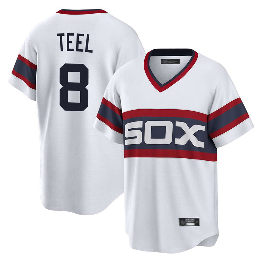 tocy C.White Sox #8 Kyle Teel Player White T-shirt Home Game Stitched Jerseys