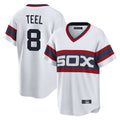 tocy C.White Sox #8 Kyle Teel Player White T-shirt Home Game Stitched Jerseys