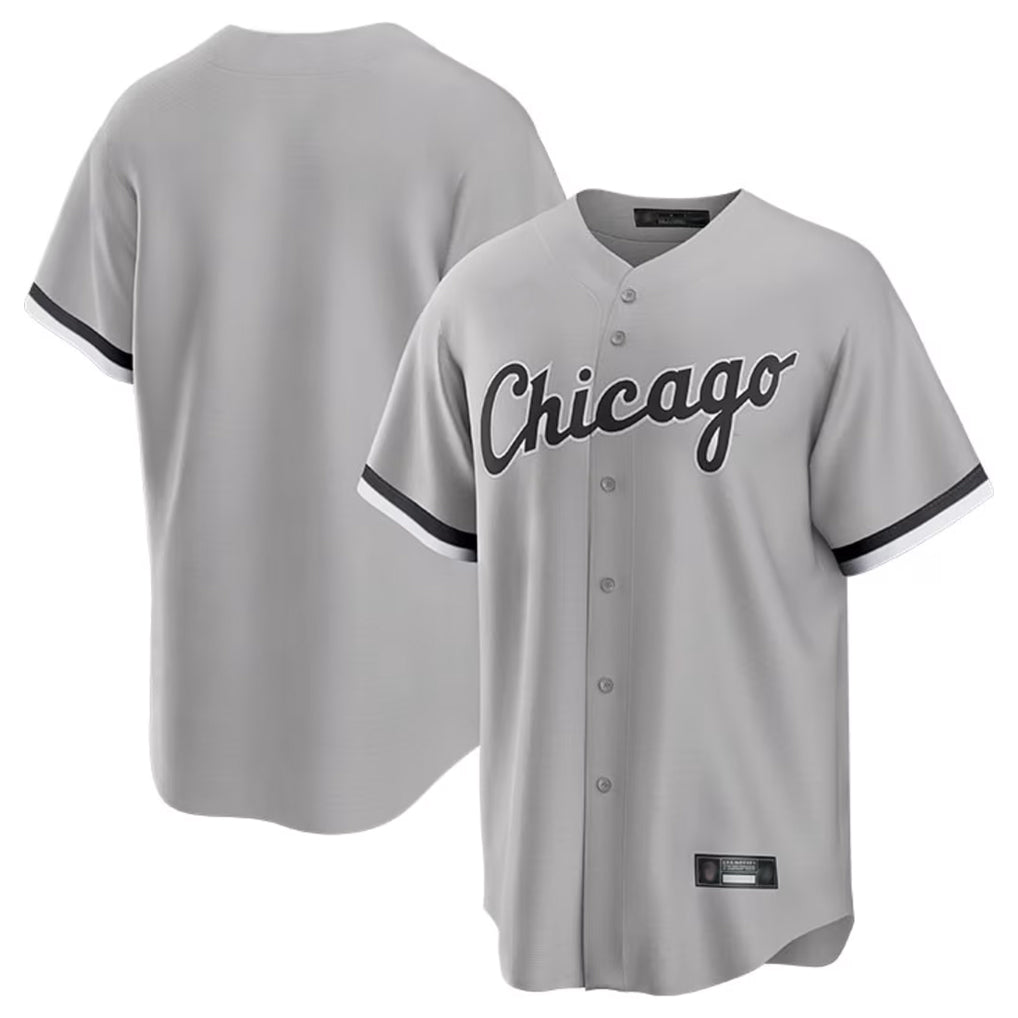 tocy C.White Sox ## White Sox Blank Player Gray Home Game Stitched Jerseys