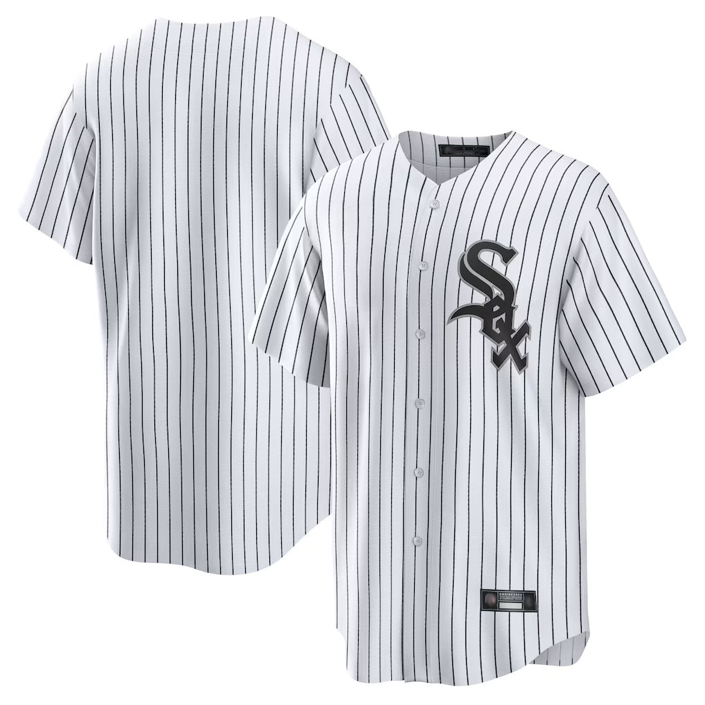 tocy C.White Sox ## White Sox Blank Player White Stripe Home Game Stitched Jerseys