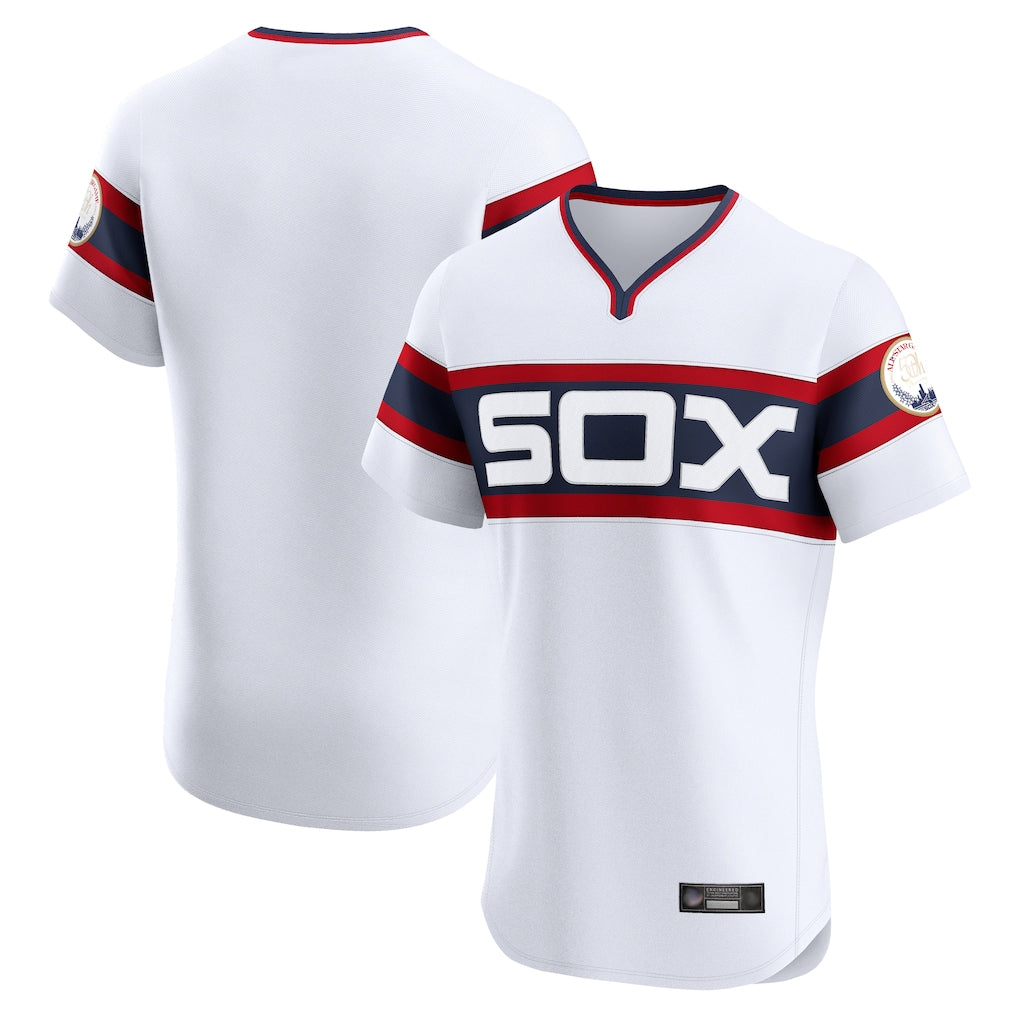 tocy C.White Sox ## White Sox Blank Player White T-shirt Limtied Elite Home Stitched Jerseys