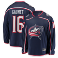 Tocy CB.Jackets #16 Brendan Gaunce Navy Home Breakaway Jersey