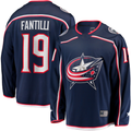 Tocy CB.Jackets #19 Adam Fantilli Navy Home Premier Breakaway Player Jersey