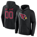 tocy Custom A.Cardinals Black Salute to Service Pullover Hoodies Any Name & Numbers Stitched Jerseys