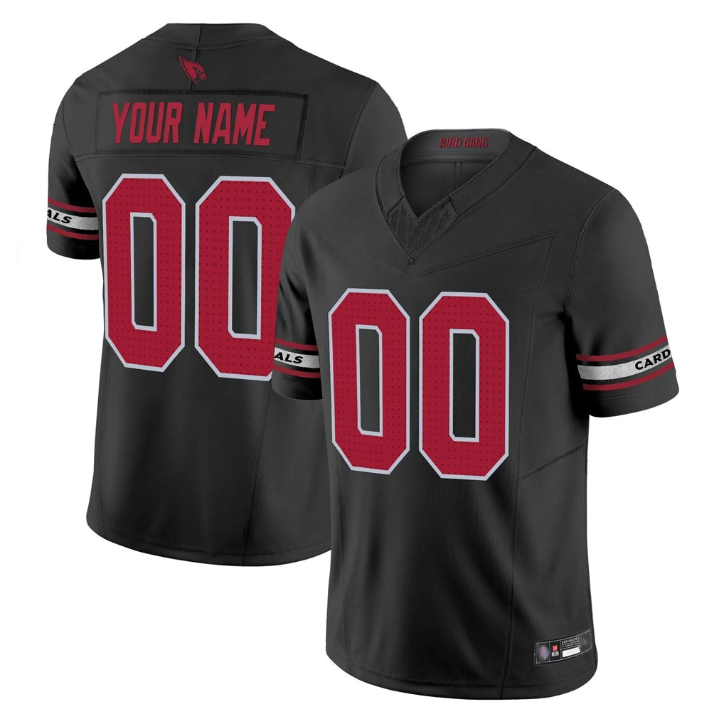 tocy Custom A.Cardinals Black Vapor F.U.S.E. Limited Home Game Stitched Jerseys