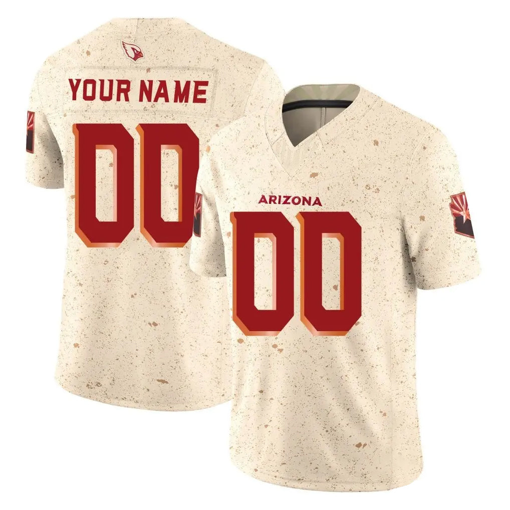 tocy Custom A.Cardinals Cream Rivalries Collection Limited Eliet Home Game Stitched Jerseys