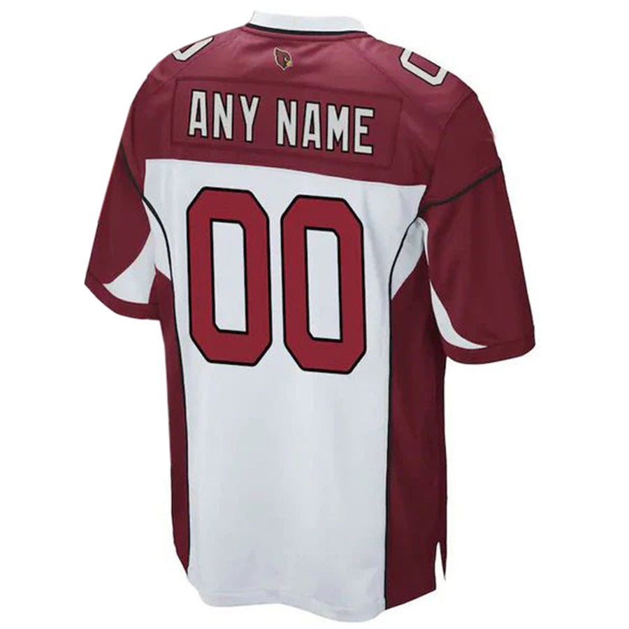 tocy Custom A.Cardinals White-Red Game Stitched Jerseys