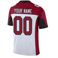 tocy Custom A.Cardinals White-Red Vapor Limited Stitched Jerseys