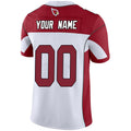 tocy Custom A.Cardinals White-Red Vapor Untouchable Elite Stitched Jerseys