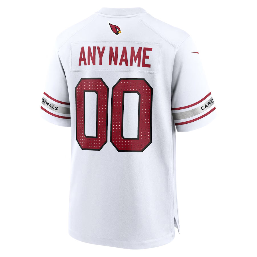 tocy Custom A.Cardinals White Game Road Home Stitched Jerseys