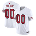 tocy Custom A.Cardinals White Vapor F.U.S.E. Limited Home Game Stitched Jerseys