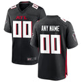 tocy Custom A.Falcons Black Home Game Stitched Jerseys