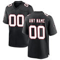 tocy Custom A.Falcons Black Throwback Limited Home Game Any Name & Numbers Stitched Jerseys