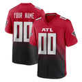 tocy Custom A.Falcons Red Limited Home Game Any Name & Numbers Stitched Jerseys
