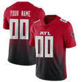tocy Custom A.Falcons Red Vapor Untouchable Limited Home Game Any Name & Numbers Stitched Jerseys