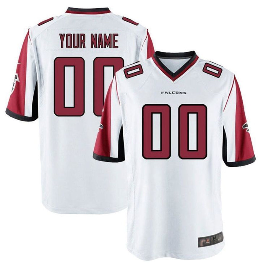 tocy Custom A.Falcons White Game Stitched Jerseys