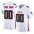 tocy Custom A.Falcons White Vapor F.U.S.E. Limited Elite Home Game Any Name & Numbers Stitched Jerseys