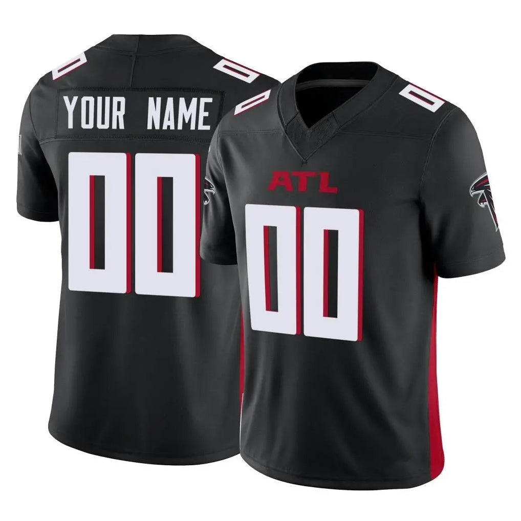 tocy Custom A.Falcons #Black Vapor F.U.S.E. Limited Home Game Any Name & Numbers Stitched Jerseys