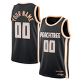 tocy Custom A.Hawks Black 2025-26 City Edition Swingman Jerseys