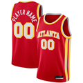 tocy Custom A.Hawks Red 2020-21 Swingman Jerseys - Icon Edition