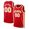 tocy Custom A.Hawks Red Swingman Jerseys - Icon Edition