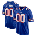 tocy Custom B.Bills Royal Royal Game Stitched Jerseys