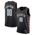 tocy Custom B.Nets Black 202526 City Edition Swingman Jerseys