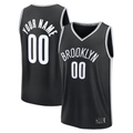 tocy Custom B.Nets Black Fast Break Jerseys - Icon Edition