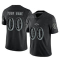 tocy Custom B.Ravens Black RFLCTV Limited Any Name & Numbers Stitched Jerseys
