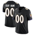 tocy Custom B.Ravens Black Vapor F.U.S.E. Limited Any Name & Numbers Stitched Jerseys
