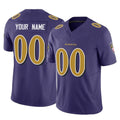 tocy Custom B.Ravens Purple Vapor F.U.S.E. Limited Game Any Name & Numbers Stitched Jerseys