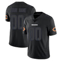 Tocy Custom C.Bears Black Impact Limited Game Any Name & Numbers Stitched Jerseys