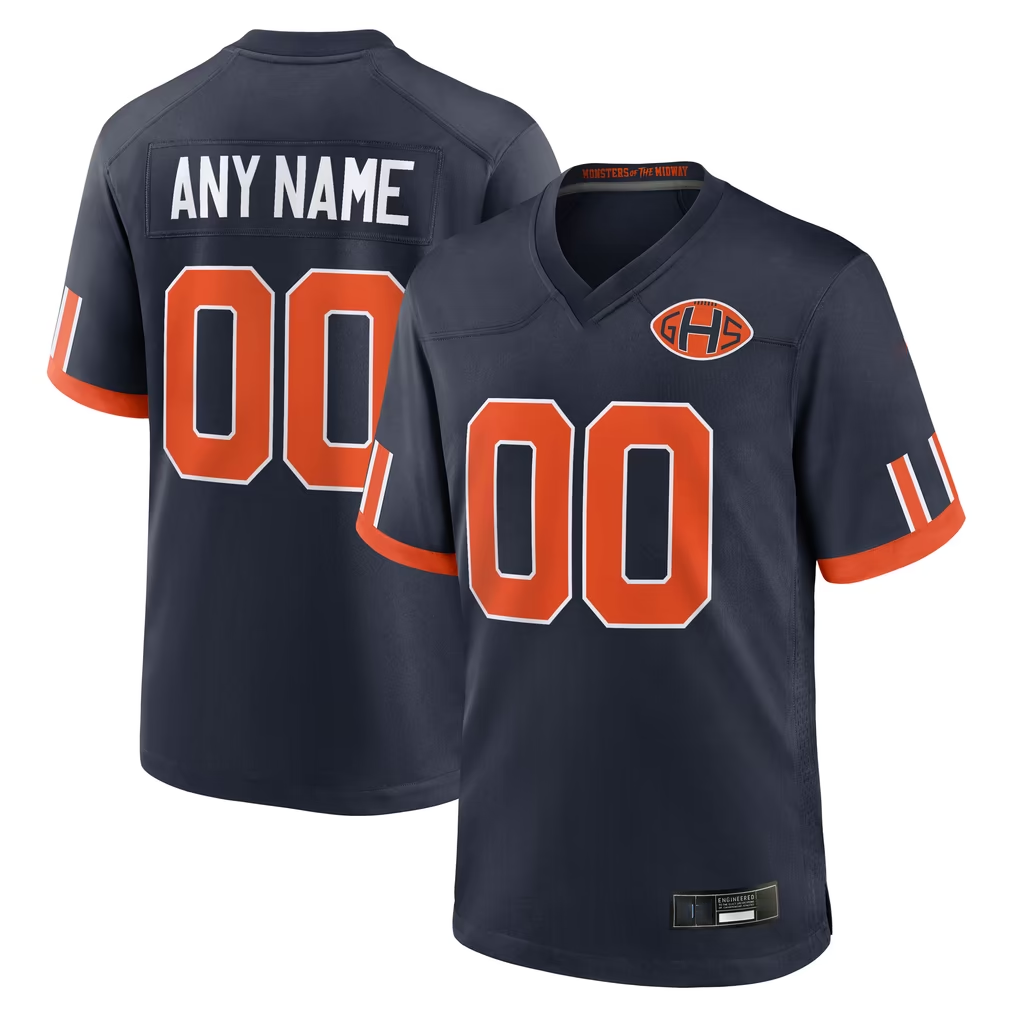 Tocy Custom C.Bears Navy 2026 Rivalries Collection Game Stitched Jerseys