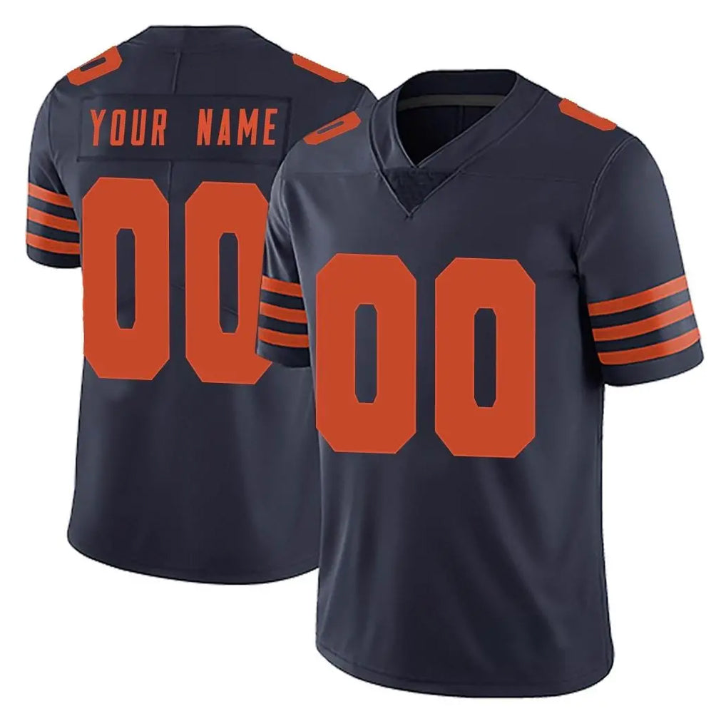 Tocy Custom C.Bears Navy Blue Alternate Vapor Untouchable Limited Any Name & Numbers Stitched Jerseys