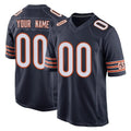 Tocy Custom C.Bears Navy Home Game Any Name & Numbers Stitched Jerseys