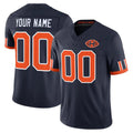 Tocy Custom C.Bears Navy Rivalries Jersey - All Stitched