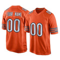 Tocy Custom C.Bears Orange Home Game Any Name & Numbers Stitched Jerseys