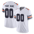 Tocy Custom C.Bears White Classic Vapor Limited Home Game Any Name & Numbers Stitched Jerseys