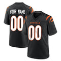 tocy Custom C.Bengals Black Home Game Any Name & Numbers Stitched Jerseys