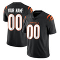 tocy Custom C.Bengals Black Vapor Untouchable Limited Home Game Any Name & Numbers Stitched Jerseys