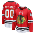 Tocy Custom C.Blackhawks Red Centennial Breakaway Jerseys
