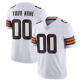 tocy Custom C.Browns White Vapor Untouchable Limited Home Game Any Name & Numbers Stitched Jerseys