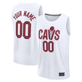 tocy Custom C.Cavaliers White Fast Break Jerseys - Icon Edition
