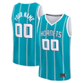 tocy Custom C.Hornets  Teal Fast Break Jerseys - Icon Edition