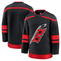 Tocy C.Hurricanes Black Home Premium Stitched Jerseys