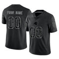 tocy Custom C.Panthers Black Limited Reflective Game Any Name & Numbers Stitched Jerseys