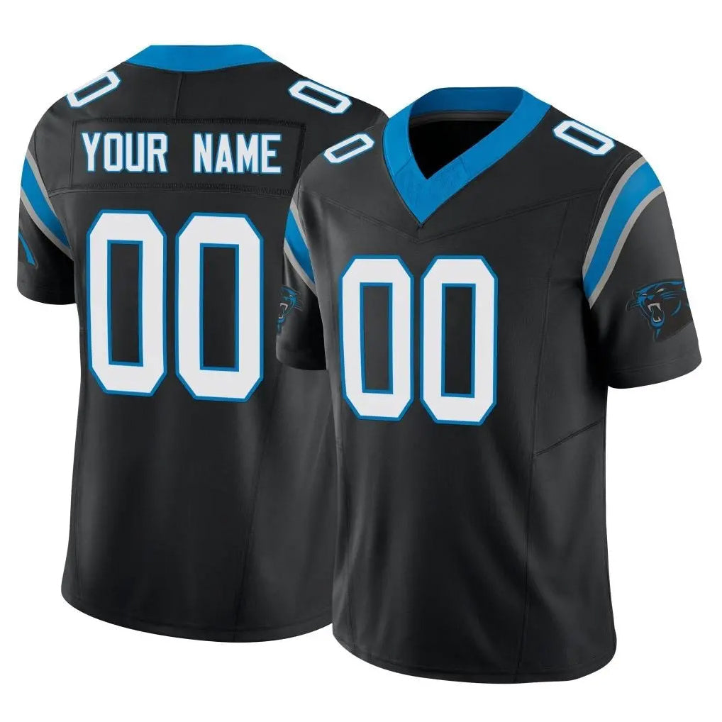 tocy Custom C.Panthers Black Vapor F.U.S.E. Limited Home Game Any Name & Numbers Stitched Jerseys