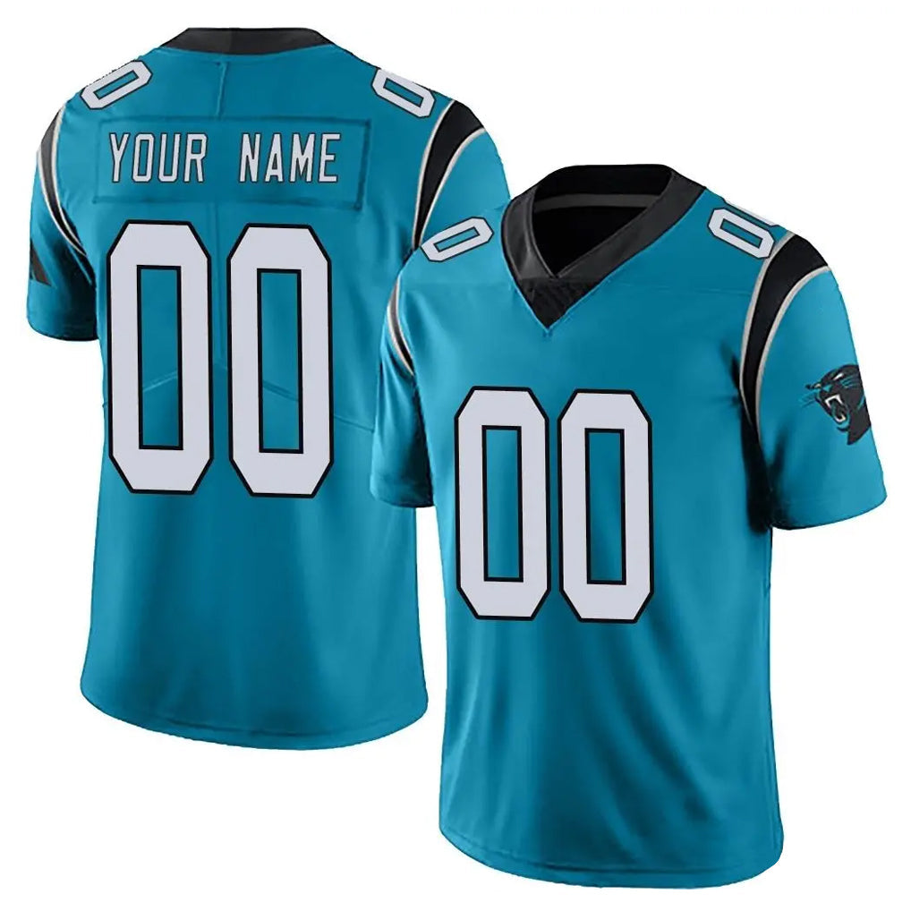 tocy Custom C.Panthers Blue Vapor Untouchable Limited Game Any Name & Numbers Stitched Jerseys