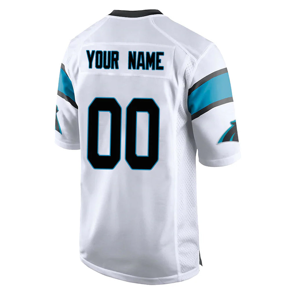 tocy Custom C.Panthers White Game Any Name & Numbers Stitched Jerseys