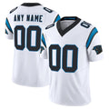 tocy Custom C.Panthers White Vapor F.U.S.E. Limited Home Game Any Name & Numbers Stitched Jerseys